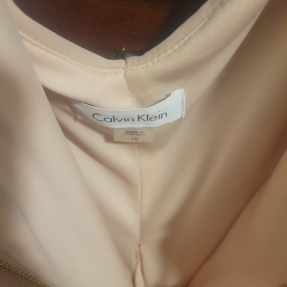 COPY - Calvin Klein dress beautiful blush pink size 10 - Picture 2 of 4